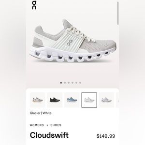 On cloud swift. Size 8.